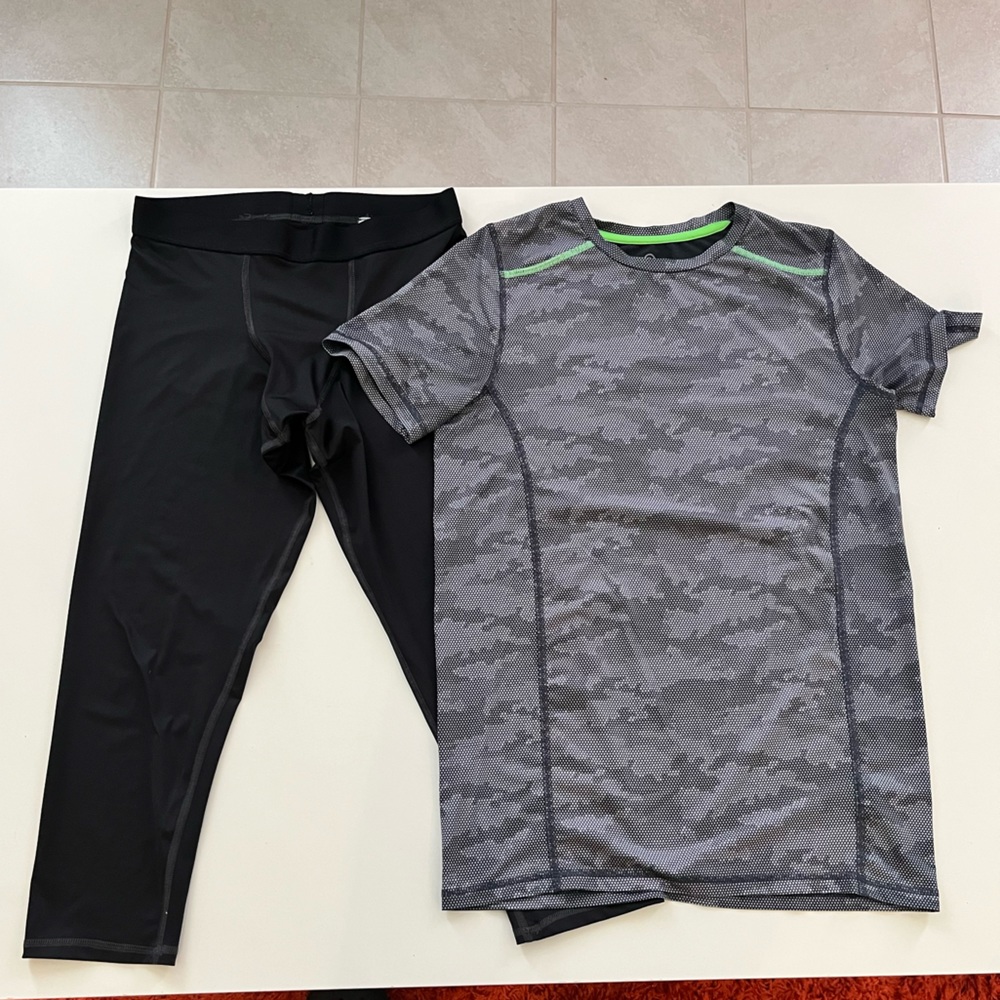Compression Shirt and Leggings